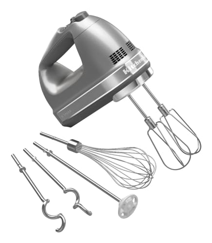 9 Speed Hand Mixer (Contour Silver / 9 Speed / Mixer)