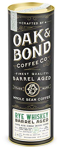 Rye Whiskey Barrel Aged Coffee (10 Ounce (Pack of 1))