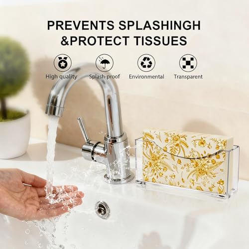 2 Pack Value Acrylic Napkin Holder