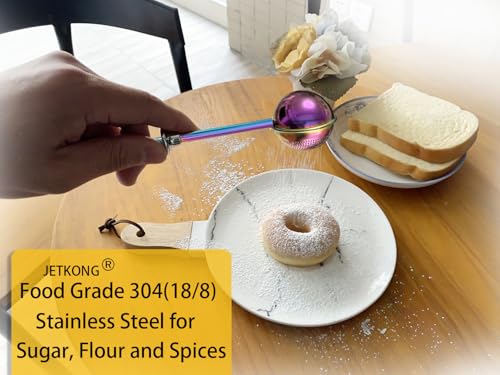 Baker's Dusting Wand for Sugar (Rainbow / 2 Pcs Small)