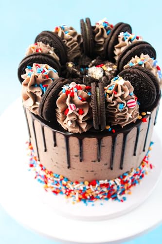Stars and Stripes Sprinkle Mix (Red, Blue, White, Gold)