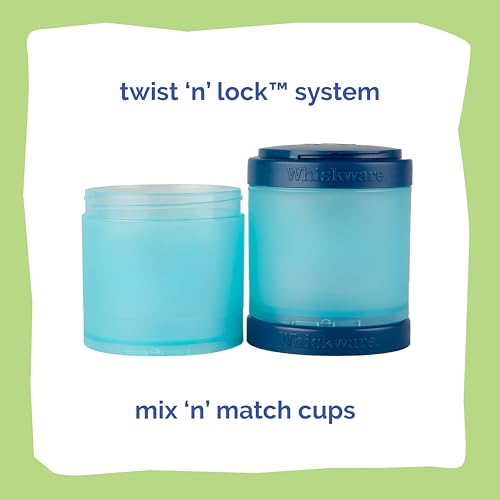 Disney Princess Stackable Snack Containers for Kids (1/3 cup+1 cup+1 cup)