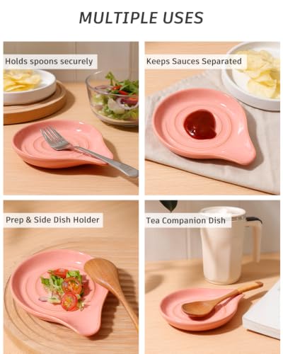 Spoon Rest for Stove Top (Pink)