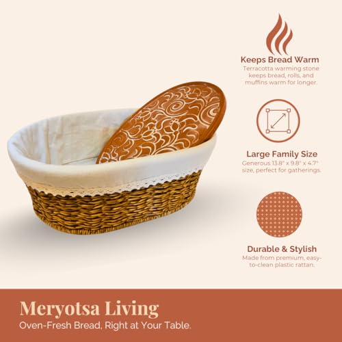 Bread Basket with Warmer (Bohemian)