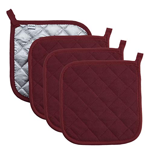 4 Pack Pot Holders for Kitchen Clearance (4 Count)