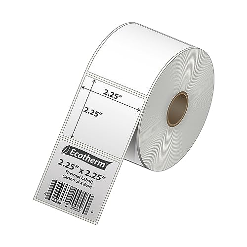 2.25" x 2.25" Thermal Labels (2800 Count)