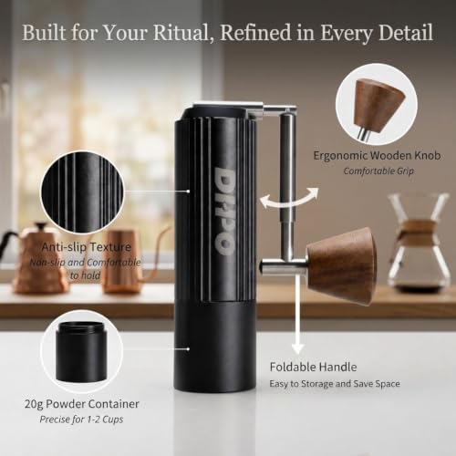 Manual Coffee Grinder (Black)