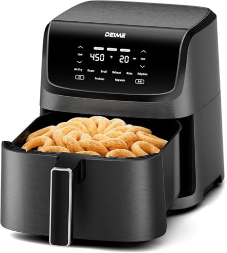 Air Fryer 7.2 QT 1700W Oilless Oven Healthy Cooker Air Fryers Large Capacity with 8 Presets