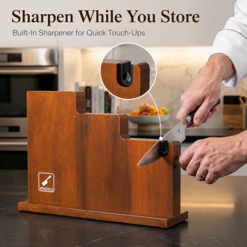 Magnetic Knife Block (Magnetic / 13.22*3.97*10.54 Inch)