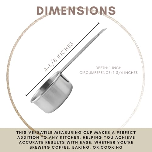1 8 Cup Stainless Steel Measuring Cup (1/8 Cup)
