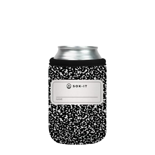CanSok Sleeve for Beer & Soda Insulated Neoprene Cover (Compose Yourself / 12oz Can Sleeve)
