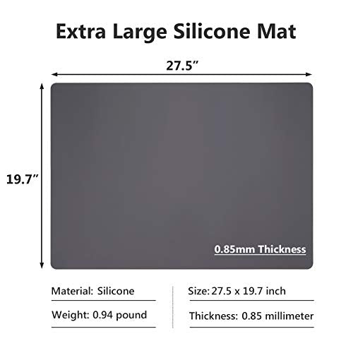 Extra Large Silicone Mats for Countertop (2 Count)