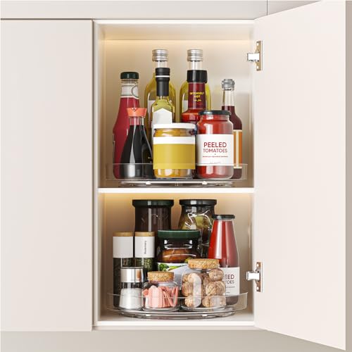 2 Pack 10 Inch Lazy Susan Turntable Organizer (10inch - 2 Pack)