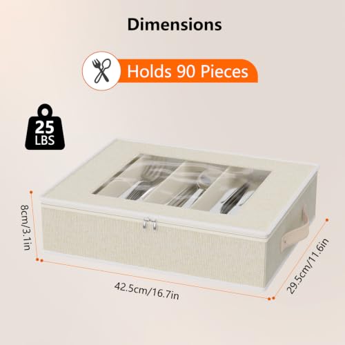 Silverware Storage Box (2 Pack-Silverware Storage Box)