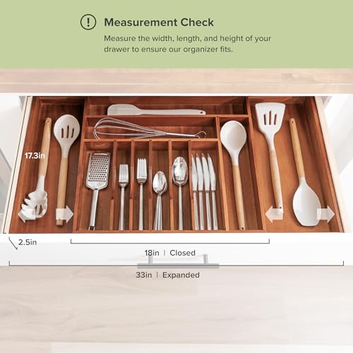 Silverware & Utensil Drawer Organizer