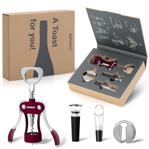 Corkscrew Wine Bottle Opener Accessories Gift Set