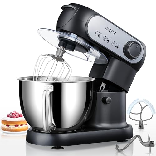 Stand Mixer 6QT Mixers Kitchen Electric Stand Mixer (Black / One Bowl (6QT))