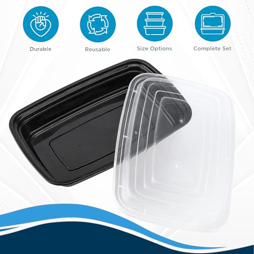 Meal Prep Containers W (15 Pack / 12 oz)