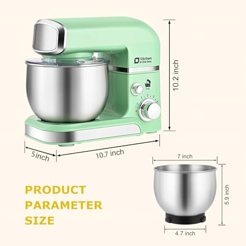 Stand Mixer 3.2Qt Small Electric Food Mixer
