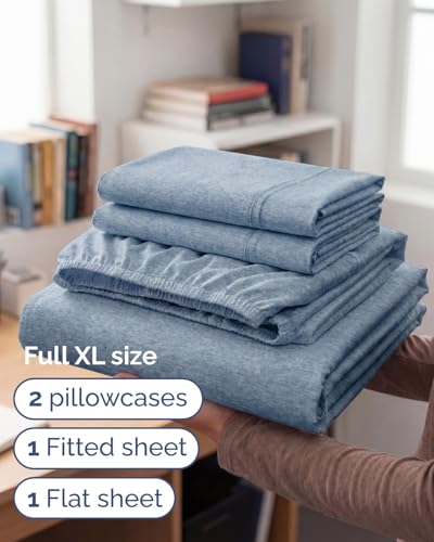 Full XL Sheets (39 - Heathered Blue / Full XL)