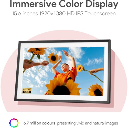 15.6'' Digital Picture Frame with 1920x1080 IPS Touch Screen (15.6'' Canvas Plus)