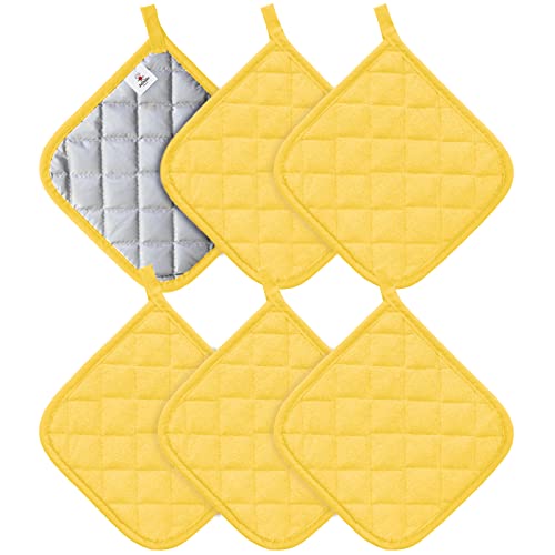 6 Pack Pot Holders for Kitchen Clearance (2.67 Count)