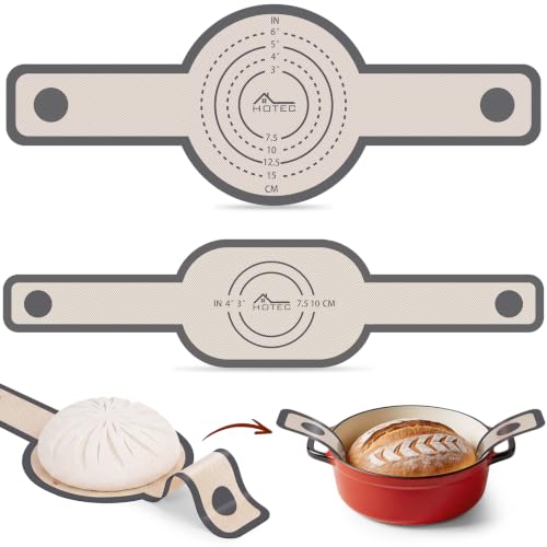2 Pcs Silicone Bread Sling for Dutch Oven (2pcs: Grey)