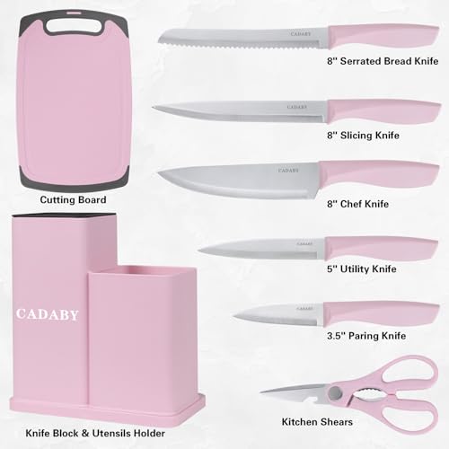 19 PCS Pink Kitchen Cooking Utensils Set Kitchen Tools Set (Pink)
