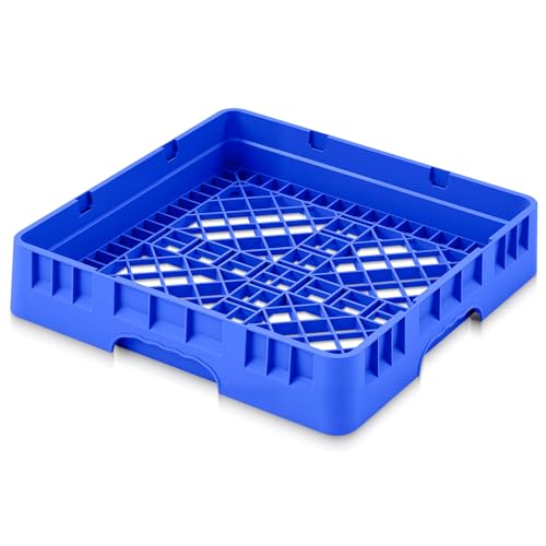 1 Pack Commercial Dishwasher Tray Rack (Blue / Basic Edition)