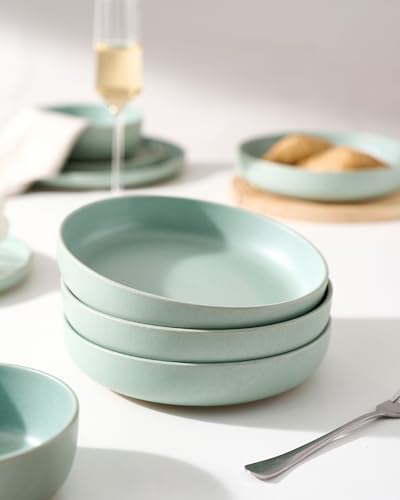 Milkyway 33 oz Pasta Bowls Set of 4 (Light Green / Set of 4)