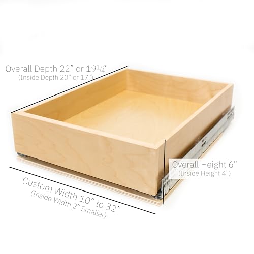 Custom Pull Out Cabinet Drawer