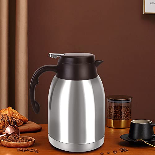 54oz Thermal Coffee Carafe (Silver)