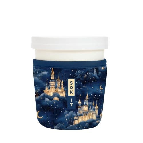 IceCreamSok Insulated Neoprene Cover (Castle in the Sky / Fits Tapered Pints)