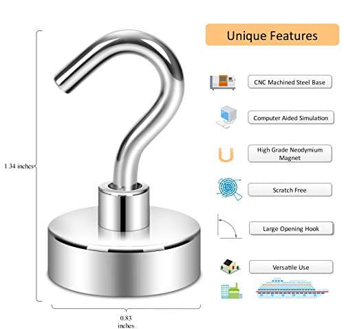 Magnetic Hooks (10 Count)