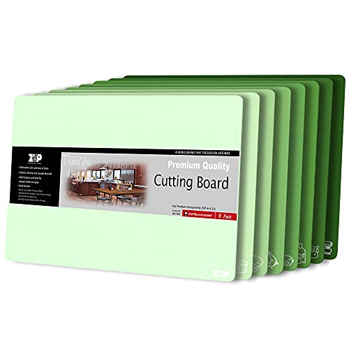 Plastic Cutting Boards for Kitchen (Green)