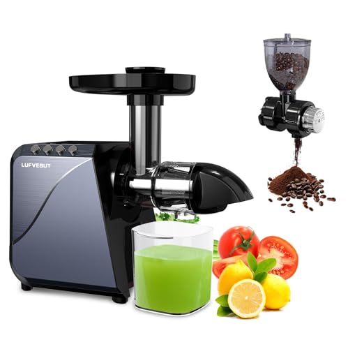 Cold Press Slow Juicers with Electric Coffee Grinder for Home & Office