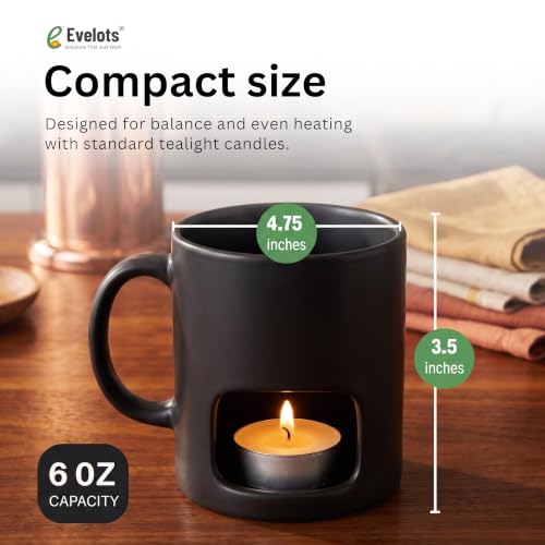 Mini Fondue Pot Set (Black / 4 Pack)