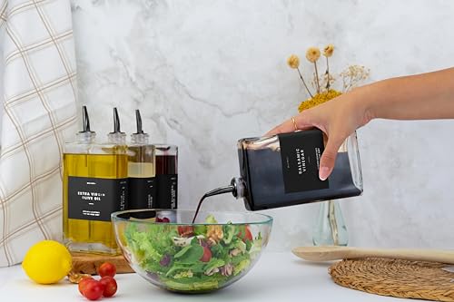 Pour Spout Made of Stainless Steel with Automatic Anti (Black-Thin / Thin_set of 4)