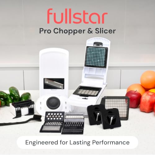 Pro Original Vegetable Chopper & Mandoline Slicer Kitchen Gadget (White / All-in-1)
