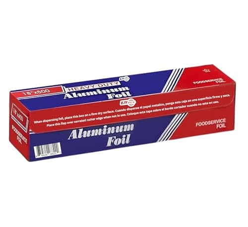 18” x 500 Feet Heavy Duty Aluminum Foil Wrap