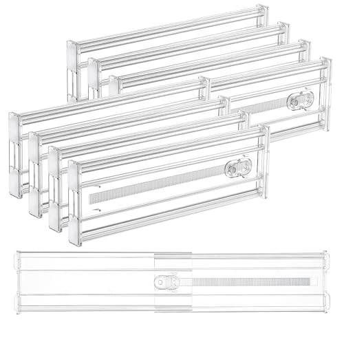 4" Regular Upgrade Drawer Dividers for Clothes (8 Count)