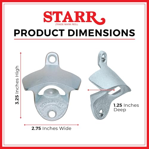 Original Plain Wall Mounted Bottle Opener