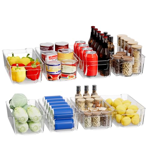 Clear Fridge Organizer (8 Count)