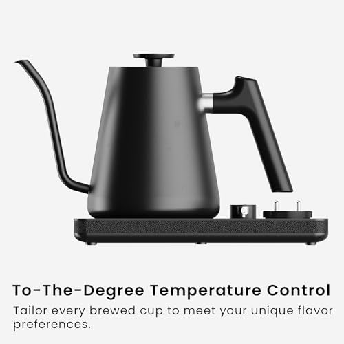 DJ Electric Gooseneck Kettle (1 Quarts / Black)