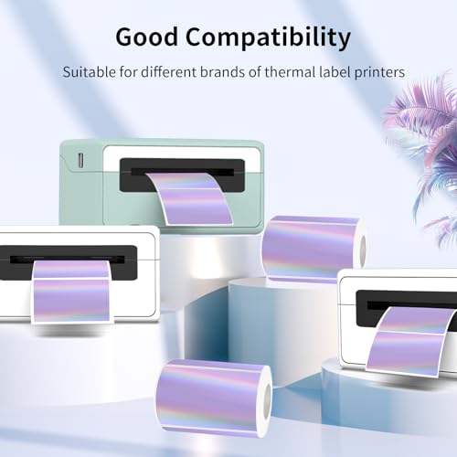 3x2 Inch Holographic Thermal Labels