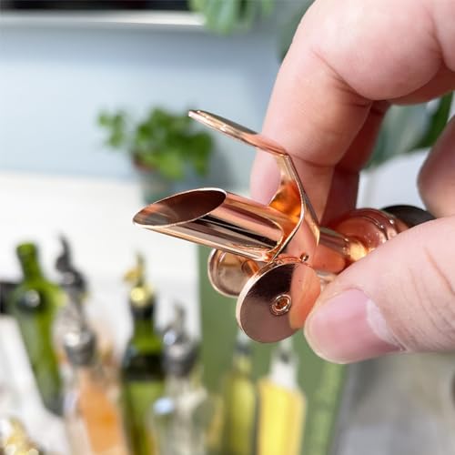 Pafuen 12 Pack Liquor Pour Spout (Rose Gold)