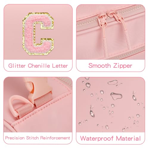 Lunch Box Kids Large Initial Insulated Lunch Bag for Girls