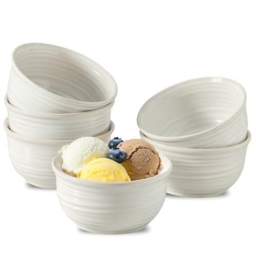 Ceramic Soup Bowls Set of 6 (White / 20 Ounce)
