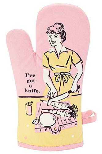 Oven Mitts Cute Kitchen Accessories & Kitchen Gifts (I've Got a Knife)