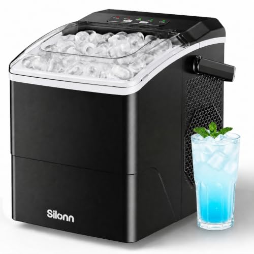 Countertop Ice Maker (Ebony Black / 26lbs)